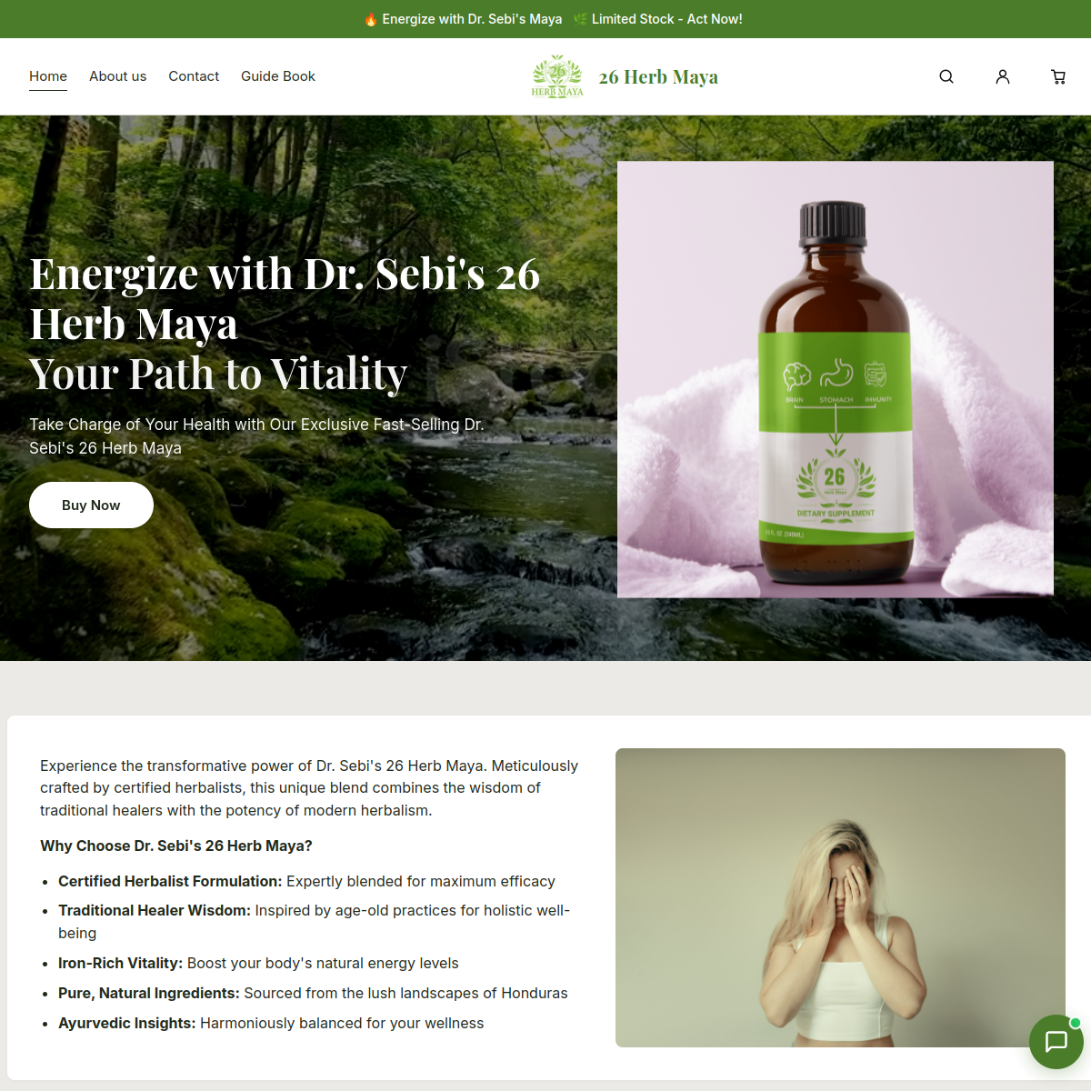26 Herb Maya website preview