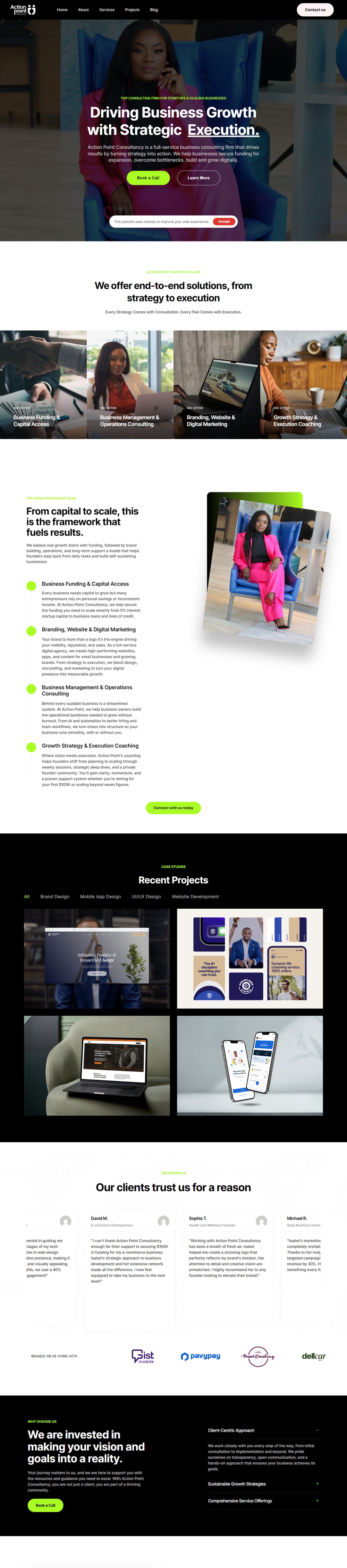 ActionPoint Consultancy website