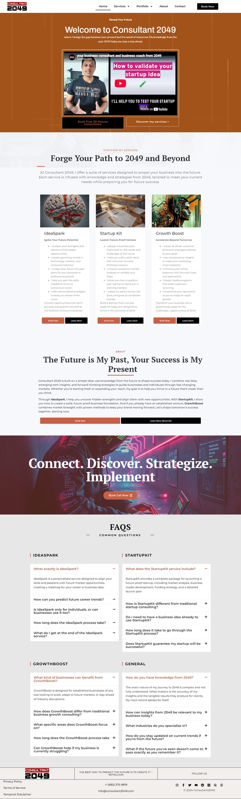Consultant 2049 website