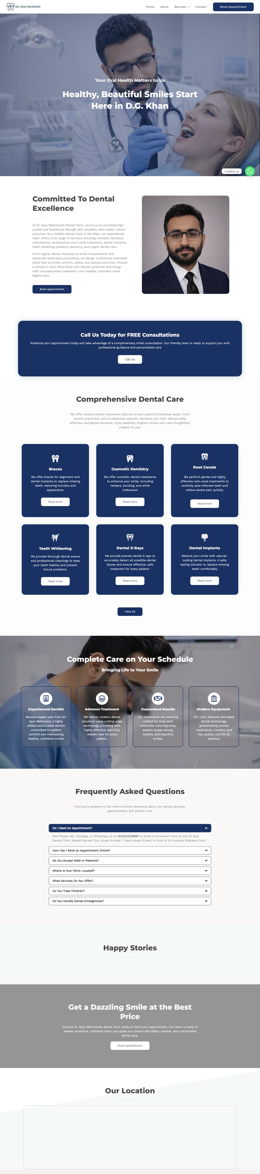 Dr. Ayaz Mehmood website