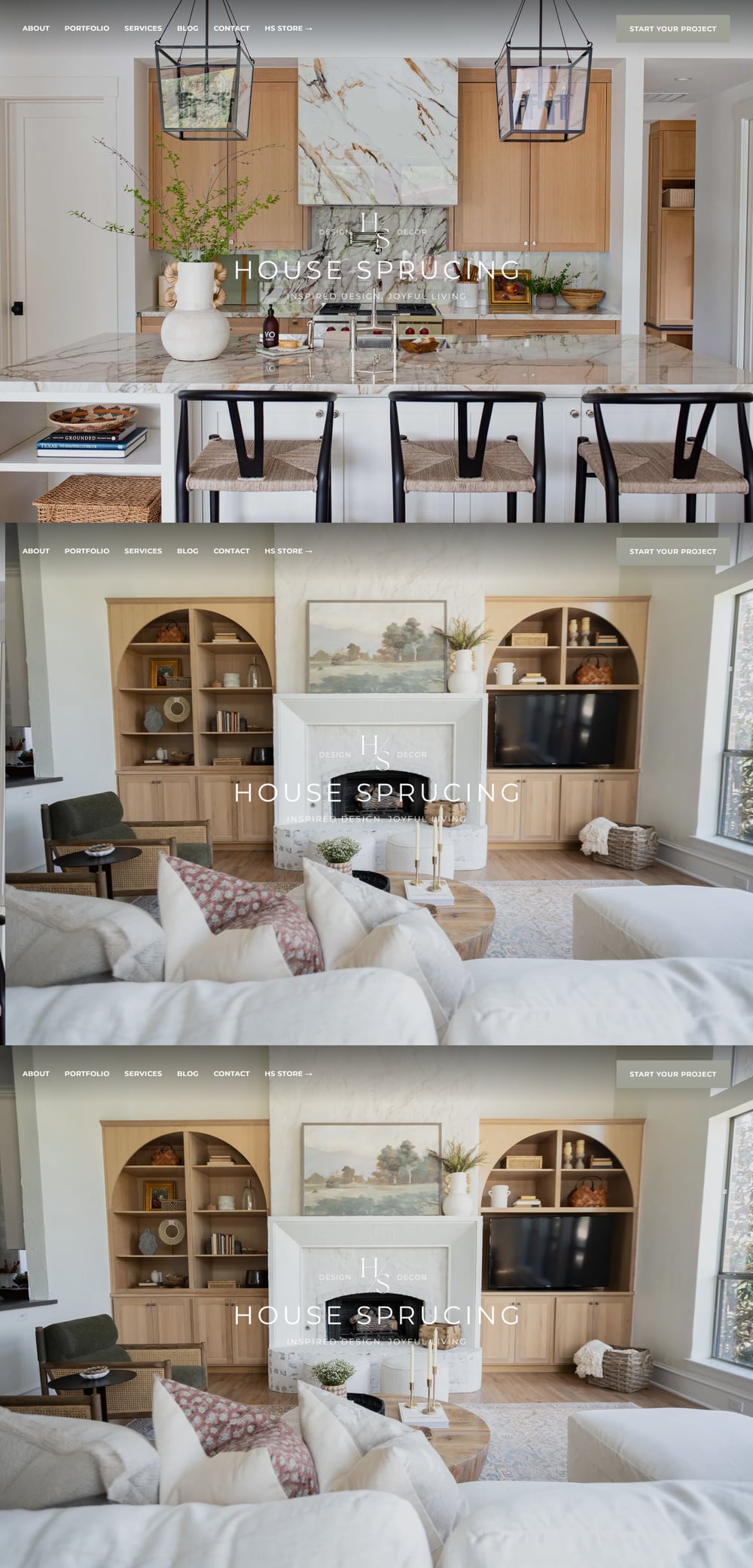 House Sprucing website