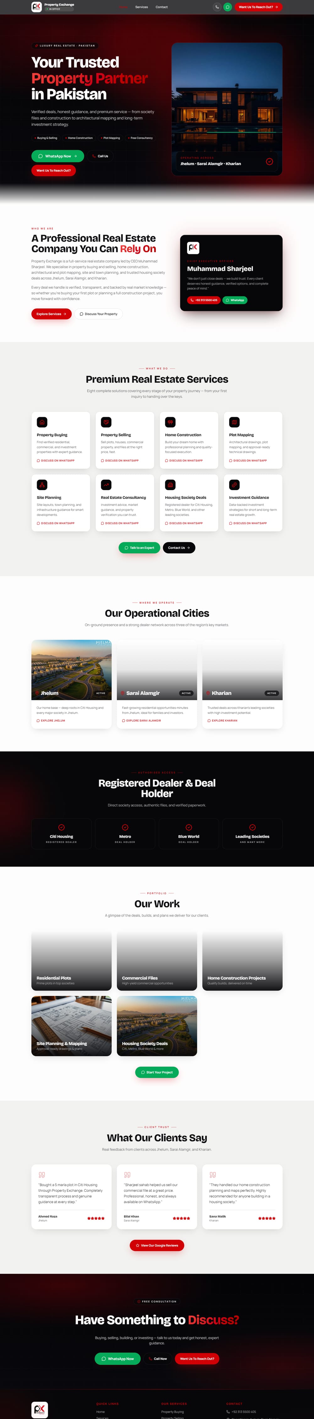 Property Exchange website